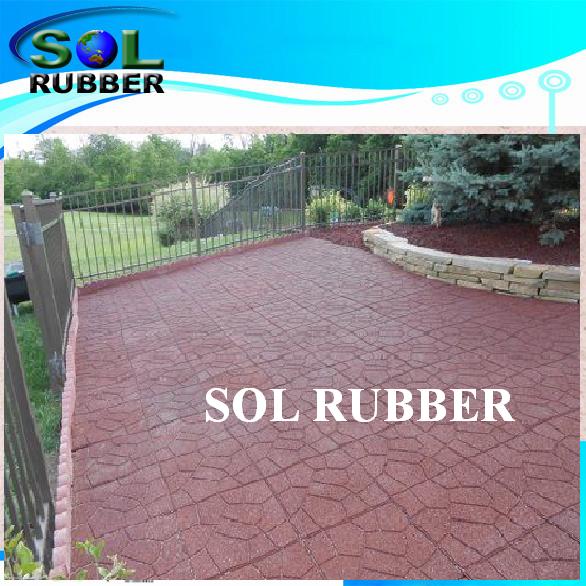 Residential outdoor rubber paver 16,18,24 Buy Residential, outdoor
