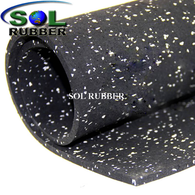 5mm Thickness Environmental Protection Gym Rubber Rolls