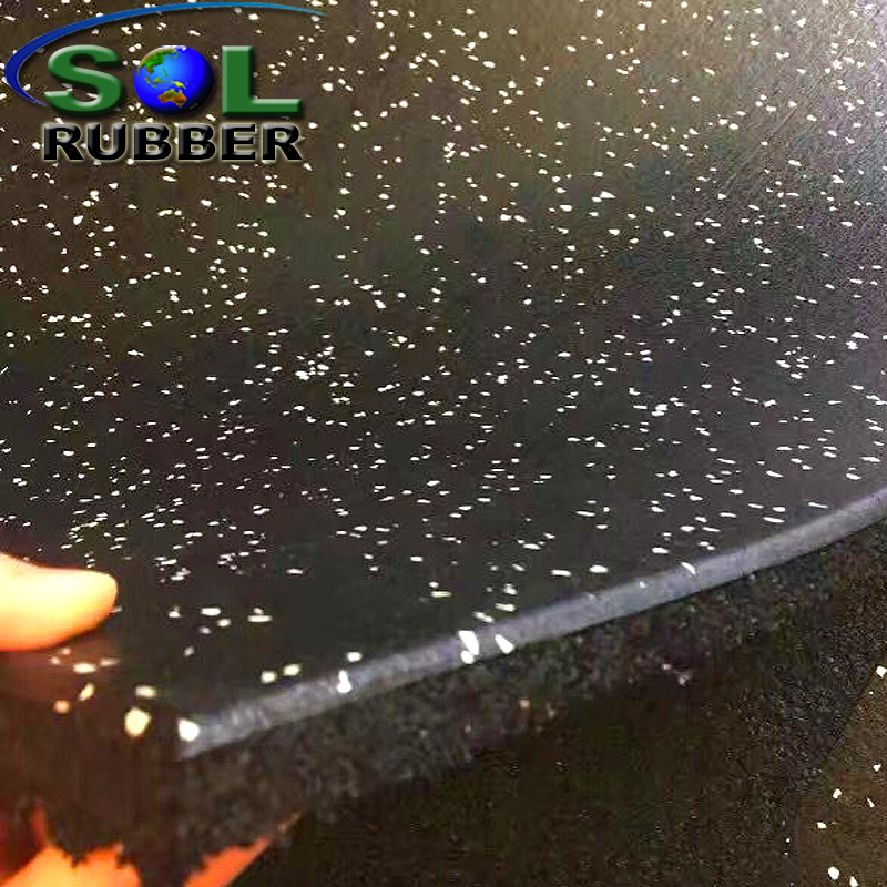 High Density Compound Rubber Floor Tile 