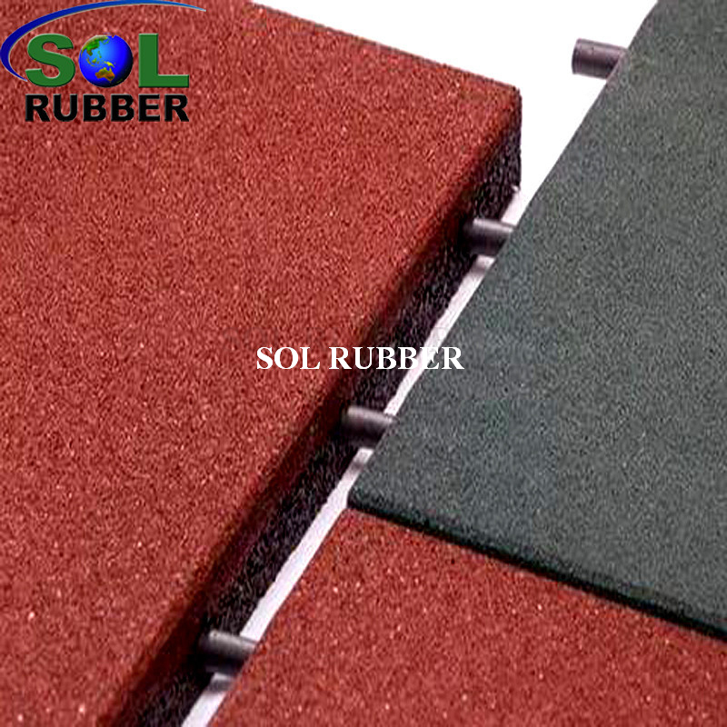 Interlock Rubber tile