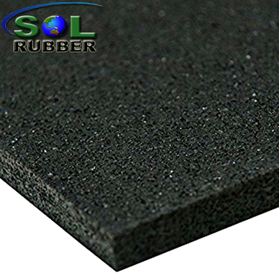 SOL RUBBER wholesale fitness rubber gym flooring mat tile fine SBR granules