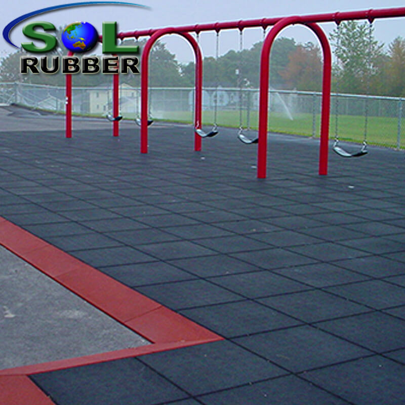 EN1177 Certificated Outdoor Bright EPDM Rubber Floor Tile Buy Rubber