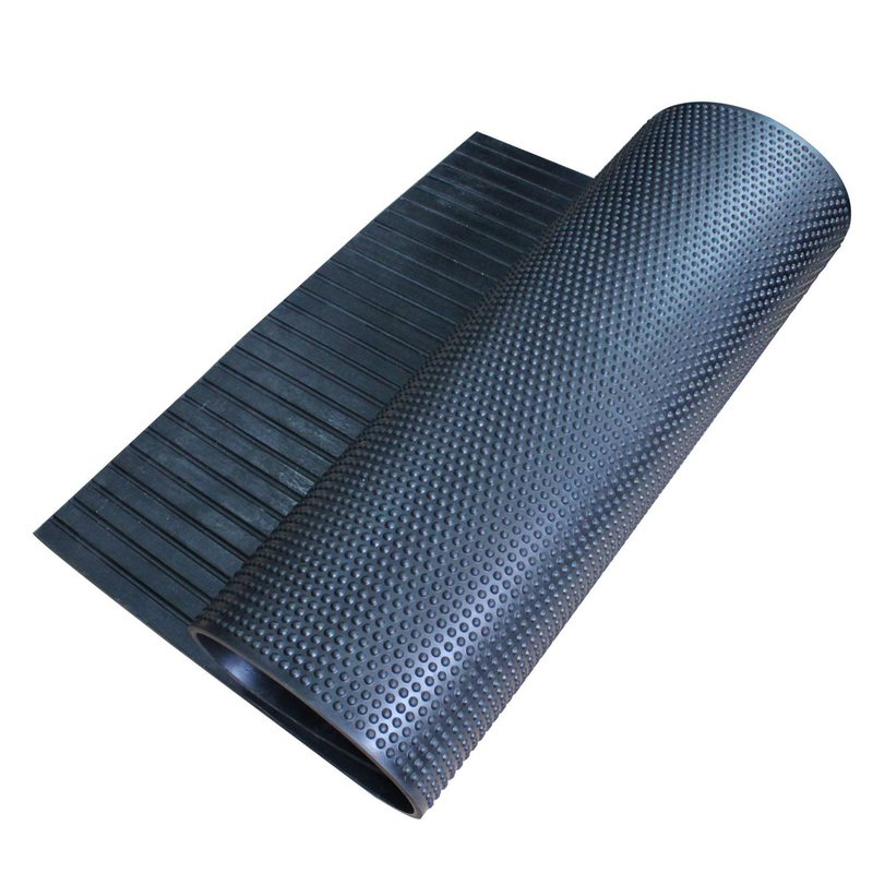1.22x1.83M Heavy Duty Black Stall Horse Matting SBR Rubber Floor Stable Cow Mat