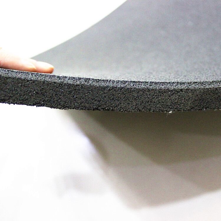 Commercial Fitness Shock Absorption SBR Rubber Mat with EPDM Flecks