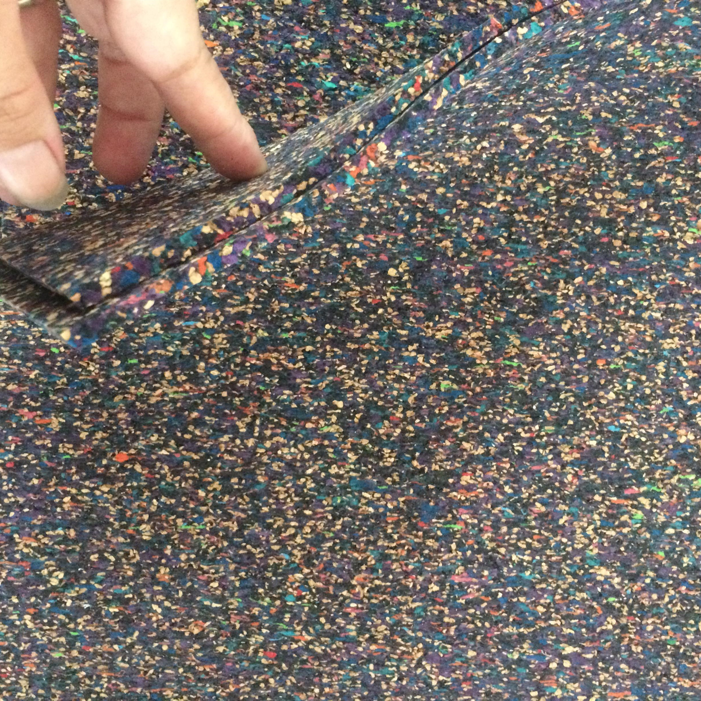 Acoustic Insulation Cork Underlayer Rubber Floor Mat