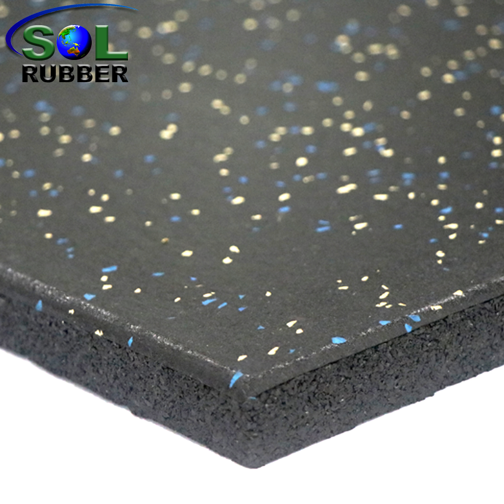 Durable Compound Fitness/gym Rubber Mat 