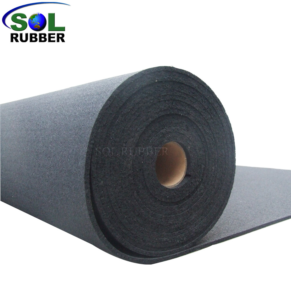 Acoustic Insulation Cork Underlayer Rubber Floor Mat