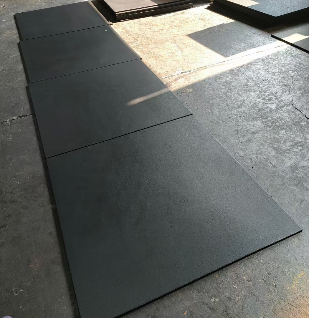 Fire Resistant Commercial Fitness EPDM Gym Rubber Flooring Tiles