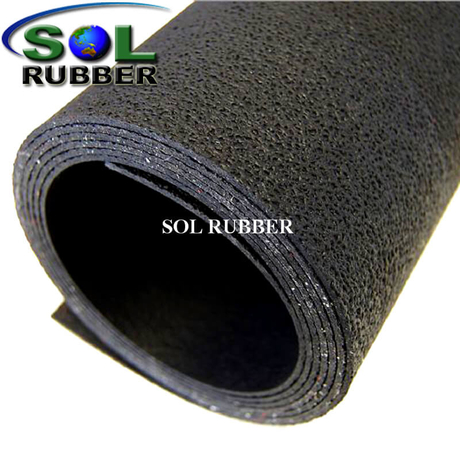 High Density Anti Vibration Rubber Roll Flooring
