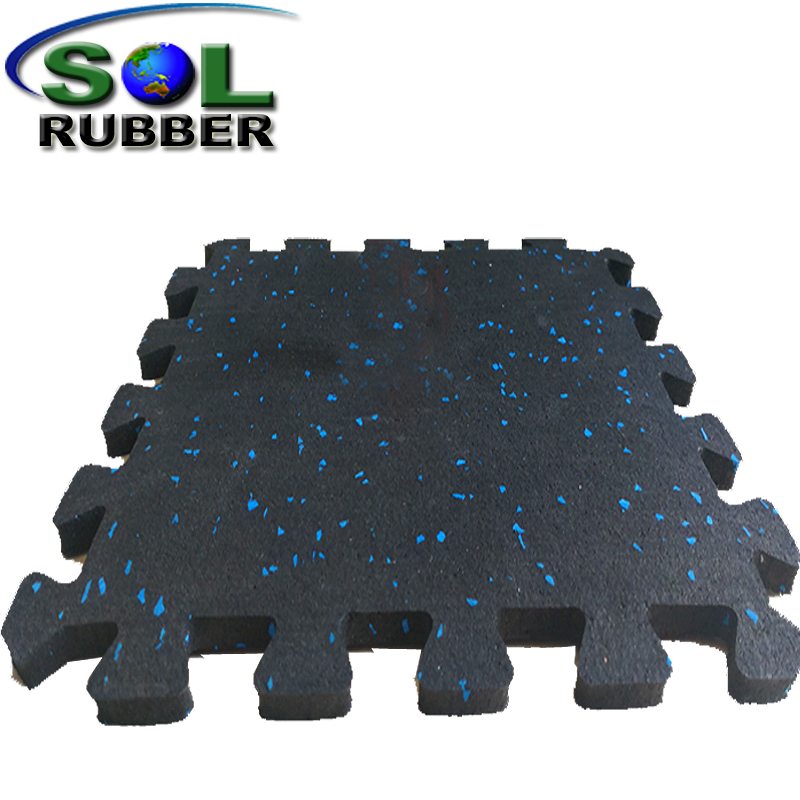  Home Mat Easy Install Interlocking Rubber Flooring