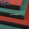 Sol Rubber Fitness Equipment Rubber Gym Flooring Tile