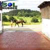 Sol Rubber Dog Bone Interlock Horse Rubber Floor Paver